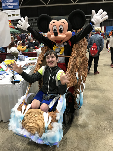 Splash Mountain Wheelchair Costume Splash Mountain Wheelchair Costume