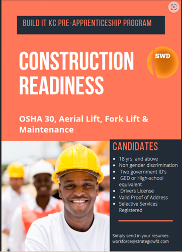 Pre-Apprentcieship Program for Construction Trades