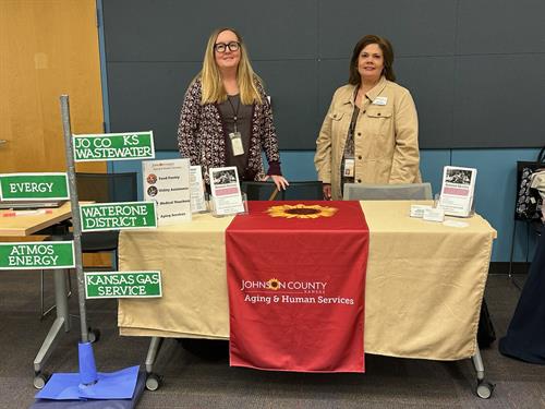 AHS staff attend monthly Resource Fairs at the Central Resource Library