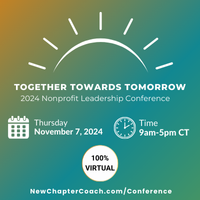 2024 Nonprofit Leadership Conference: Together Towards Tomorrow