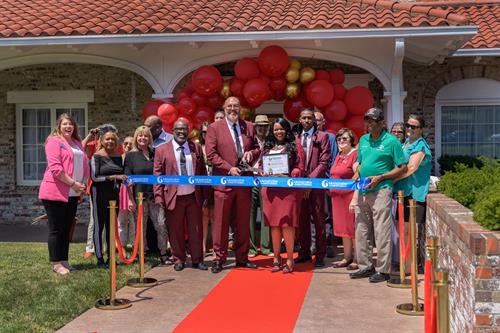 Ribbon Cutting Ceremony with Marcom-Harvey Funeral Care