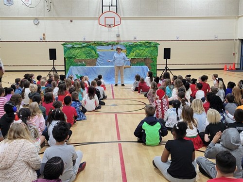 "Hannah the Helpful Hippo" in Overland Park KS