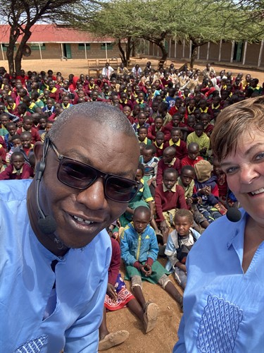 "Hannah the Helpful Hippo" In Kenya