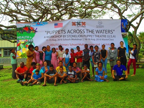 Teacher training workshop - Art in environmental education in Fiji