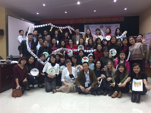 Teacher training workshop - Art in environmental education Vietnam