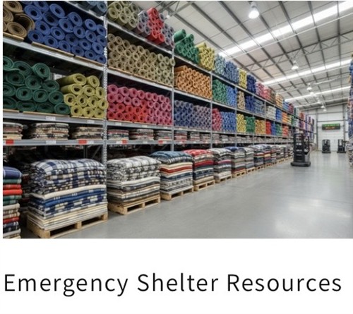 Resource Depot for Emergency Shelters
