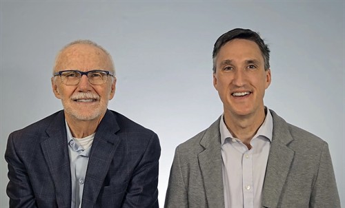 President Bill Moran and CEO Mike English of The Moran Company
