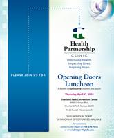 Join Health Partnership Clinic for the 2024 Opening Doors Luncheon!