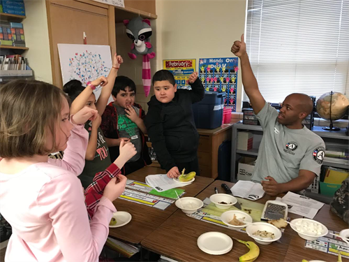 Rosedale scholars love Harvester's Kids in the Kitchen program.