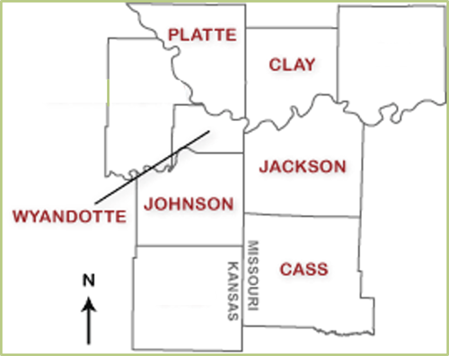 MOCSA’s service area includes six counties in the bi-state Kansas City metropolitan area: Jackson, Platte, Clay, and Cass Counties in Missouri, and Johnson and Wyandotte Counties in Kansas.