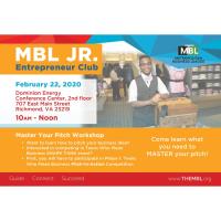 MBL JR. Master Your Pitch Workshop