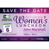 Remarkable Women's Luncheon April 2017