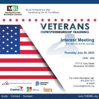 Veterans Entrepreneurship Training Interest Meeting 2023