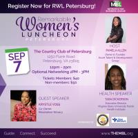 Petersburg: Remarkable Women's Luncheon September 7, 2023
