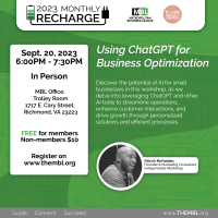September RECHARGE - Chat GPT For Business