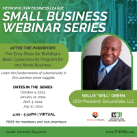 Virtual Small Business Webinar Series - After the Password