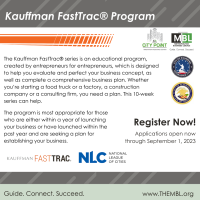 Petersburg Kauffman FastTrac - Entrepreneurial Course - Apply Now!