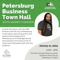 Petersburg Business Town Hall with Barry Farmer