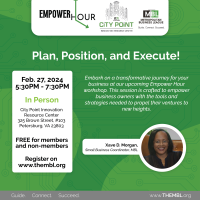Empower Hour Series- "Plan, Position, and Execute!"