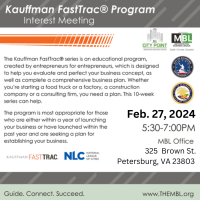 Kauffman FastTrac® Program Spring 2024 Interest Meeting (in-person)