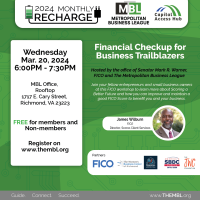 Member RECHARGE - Financial Checkup for Business Trailblazers