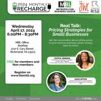 Member RECHARGE - Real Talk: Pricing Strategies for Small Businesses