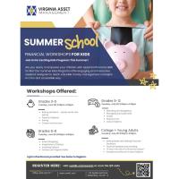 Virginia Asset Management Summer School Financial Workshops for Kids