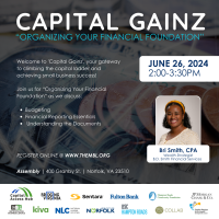 Hampton Roads Capital Gainz - Organizing Your Financial Foundation