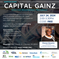 Hampton Roads Capital Gainz - "KIVA Microlending Program"