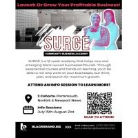 SURGE Community Business Academy Information Session