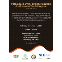 Petersburg Small Business Launch Program - Kauffman FastTrac Pitch Competition Graduation Ceremony!