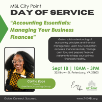 MBL City Point Day of Service - Best Practice Accounting Hacks for Your Business