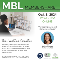 MBL Virtual Member Share Info- Session - Navigating Legal and Compliance Issues