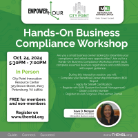 Petersburg Empower Hour- Hands-On Business Compliance Workshop