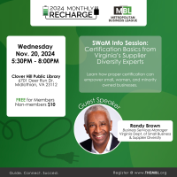 Member RECHARGE - SWaM Certification Info Session