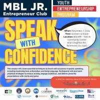 MBL JR Club: Speak with Confidence: Mastering the Essentials of Public Speaking