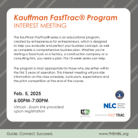 Kauffman FastTrac® Program Spring 2025 Interest Meeting (virtual)