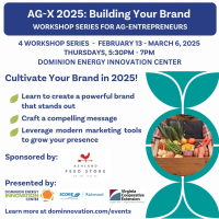 AG-X Building Your Brand Workshop for Ag Entrepreneurs 2025