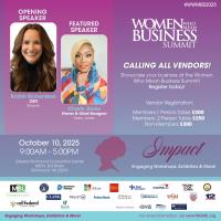 2025 Vendors Women Who Mean Business Summit
