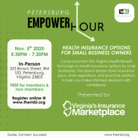 Petersburg Empower Hour: Health Insurance Options for Small Business Owners