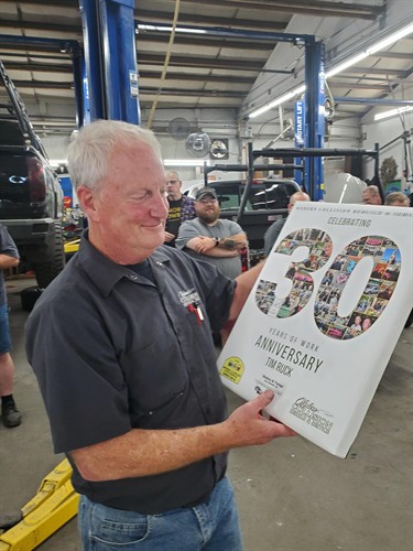 Employee 30th year anniversary
