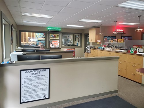 Inside of the office
