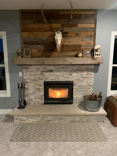 Pacific Energy Wood Fireplace