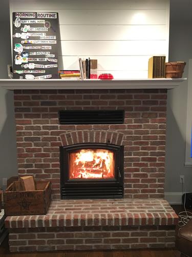 RSF Wood Fireplace