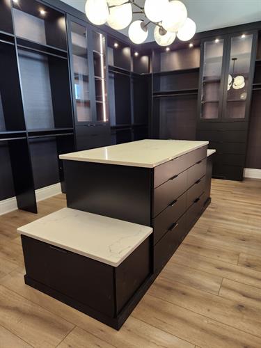 Master Closet with Island