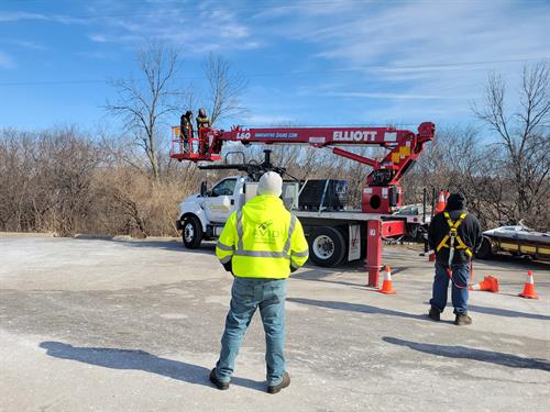 General Industry client annual safety training including PITs, Scissors Lift, Aerial Lift, and more.