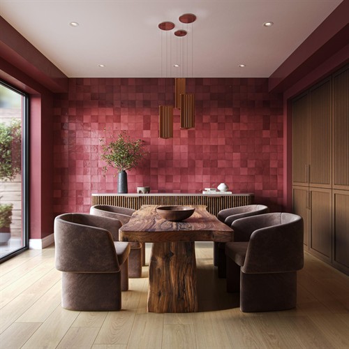 Dining / Accent Wall  Make every surface part of the design. From statement wall tile to wood flooring and finishing materials, Floor & Decor helps PROs bring complete spaces together.