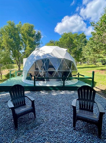 Glamping Tent at Shady Oaks