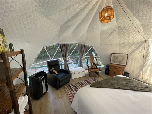 Glamping Tent Interior