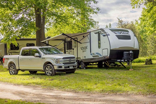 Seasonal Campsite at Shady Oaks